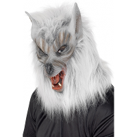 Weerwolf halloween verkleedmasker   enge dieren masker   volwassenen