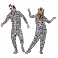 Winter huispakken zebra voor volwassenen