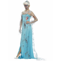 Smiffys Zombie Froze to Death kostuum voor dames