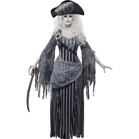 Zombie piraten verkleedkleding kostuum voor dames   Horror/ Halloween kleding