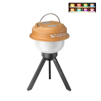 Glimlachende Haai Campinglamp, Superhelder Oplaadbaar Tentlicht Statief Beschikbaar Draagbare Multifunctionele Lantaarns
