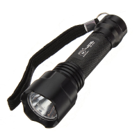 Smiling Shark Ss C8 3w Led Mini Flashlight Waterproof Torch 1xaaa