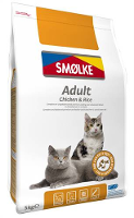 Smolke Cat Adult Kip / Rijst Kattenvoer #95;_5 Kg