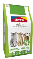 Smolke Kat Adult Graanvrij Kattenvoer 2 Kg
