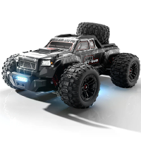 SMRC 1613 RTR 1/16 2.4G 4WD 45km/h Borstelloze RC Auto Hoge Snelheid Off Road Truck LED Licht Volledig Proportioneel Met