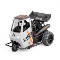SMRC S810 1/16 2.4G RC Driewieler Motorfiets LED Licht Spray Stunt Voertuigen Auto Volledige Proportionele Hoge Snelheid