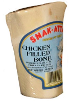 Snak Attak Chicken Filled Bone #95;_18 St
