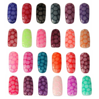 Snake Skin Pattern Nail Art Soak Off Gel Polish Assistant Design Diy Snakeskin