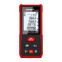 SNDWAY SW 120m 100m 70m 50m Laser Afstandsmeter Digitale Afstandsmeter Elektronische Niveau met Hoek Sensor backlight Wa