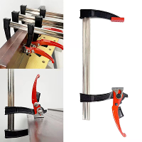 Snelle Ratchet Parallel F Klem Bar Klem voor Houtbewerking DIY Timmerwerk Handgereedschap Lijmen of Bevestigen van Werks