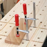 Snelle Schroef Houtbewerking Gidsrail Klemmen T Track Houd Klemmen voor MFT tafel en Track zaag Gidsrail systeem voor Ma