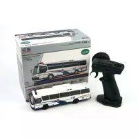 SNICLO XCARTOYS Y30 05 RTR 1/64 2.4G RWD RC Auto Alloy Police Bus LED Licht Vol Proportioneel Beheersing Noord BFC6120 H
