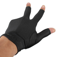 Snooker Left Hand Billiards Glove Billiard Three Fingers Glove