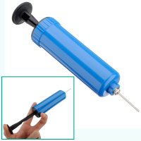 Soccer Football Basketball Compact Air Pump Needle Ball Adapter