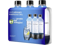 Sodastream Pet Flasche 3er Pack Pet Sprudlerflasche 3 Pack Zwart 1041342490