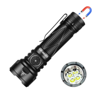 Sofirn SR15 LED Zaklamp 4500 Lumen 510 m Stralingshoek Type C Oplaadbaar Magnetische Staart IP68 Waterdicht 21700 Batter