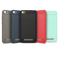 Soft Tpu Carbon Fiber Shockproof Back Case For Xiaomi Redmi 4a/redmi 4a Global Edition