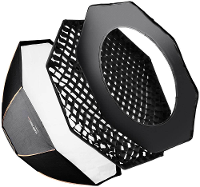 Softbox Walimex Pro Octa Plus Ol Fã¼r Elinchrom (ã X L) 170 Cm X 68 Cm 1 Stuks