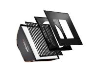 Softbox Walimex Pro PLUS Orange Line 18800 (l x b x h) 54 x 90 x 90 cm 1 stuks