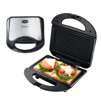 SOKANY105 Wafelijzer Gebogen Streep Omelet Brood Wafel Sandwich Maker Grill Antiaanbaklaag Cool Touch Handvat Anti slip