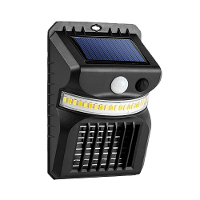 Solar aangedreven buitenlamp 3 modi PIR bewegings  elektrische muggenwerende lamp voor buiten
