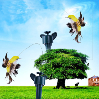 Solar Power Children's Toys Shake Flying Hummingbird