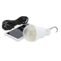 Solar Powered 1.5W Led Lamp Bulb Outdoor Camping Tent Fishing Lighting