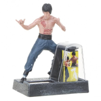 Solar Powered Bruce Lee Action Display Figure Toy