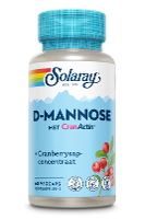 Solaray D Mannose Met CranActin Capsules