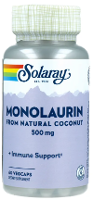 Solaray Monolaurine 500mg Capsules