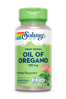 Solaray Oregano Olie Softgels