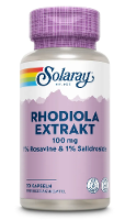 Solaray Rhodiola Extract 100mg Capsules