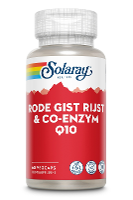 Solaray Rode Gist Rijst & Co Enzym Q10 VegCaps