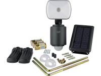 Solarspot Met Bewegingsmelder Neutraal Wit Gp Lighting 810safeguardrf3.1H Rf3.1 Hybrid Zwart