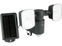 Solarspot Met Bewegingsmelder Neutraal Wit Gp Lighting 810safeguardrf4.1H Rf4.1 Hybrid Zwart