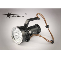 Solarstorm Sp03 3*cree Xm L2 U2 3020lm 4 Mode Led Flashlight 4*18650