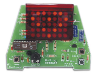 Soldeerkit: Mini lichtkrant