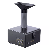 Soldering Fume Extractor 150W Filter Rookabsorber Verwijderaar Actieve Koolstof Motor Snelheid 5200 RPM Meelaags Filtrat