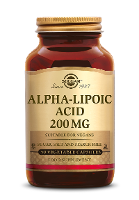 Solgar Alpha Lipoic Acid (Liponzuur) 200 mg Capsules