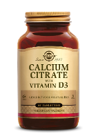 Solgar Calcium Citraat met Vitamine D3 Tabletten
