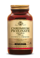 Solgar Chromium (Chroom) Picolinate 100 mcg Tabletten