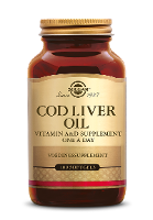 Solgar Cod Liver Oil (Levertraan) Softgels