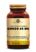 Solgar Ginkgo 60 mg Capsules