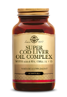 Solgar Super Cod Liver Oil Levertraan Complex Softgels