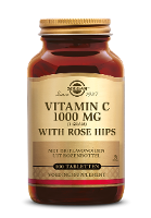 Solgar Vitamine C with Rose Hips (Rozenbottel) 1000 mg Tabletten