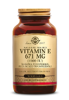 Solgar Vitamine E 671 mg/1000 IU Complex Softgel