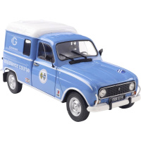 Solido Auto Renault 4LF4 GEDINI SERVICE BLAUW Kant en klaar model Personenauto (model)