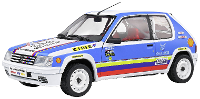 Solido Peugeot 205 Rallye 1,9L weiß 1:18 Auto