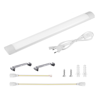 SOLMORE 60/120cm LED Buislamp Fluorescerende Lamp Thuiskantoor Plafondlamp 4000K Koppelbaar