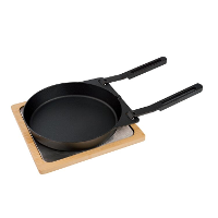 Solo Stove Pi Set met Gietijzeren Kookgerei grillplaat